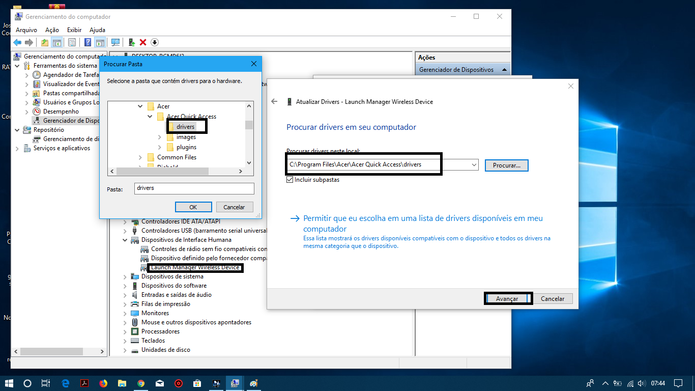 acer drivers for windows 10 32 bit